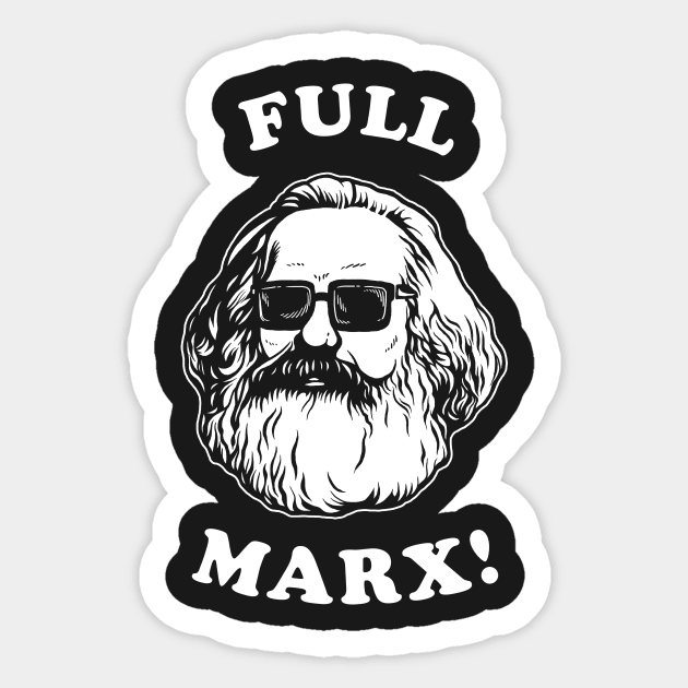 Full Marx Sticker by dumbshirts